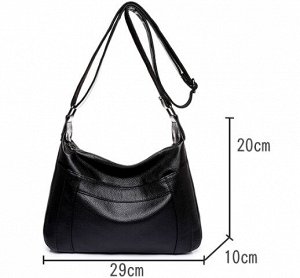 Женская сумка-мессенджер, сумка через плечо, экокожа