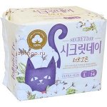 Ультратонкие дышащие органические прокладки Secret Day Love Recipe 14 шт. / 28 см