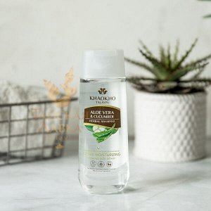 Шампунь бессульфатный для сухих волос «Алоэ и Огурец» Khaokho / Khaokho Talaypu Aloe And Cucumber Herbal Shampoo