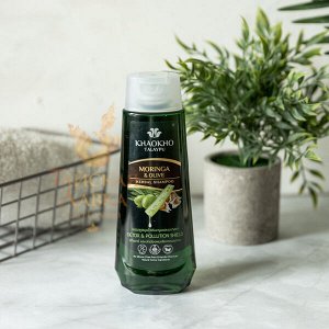 Шампунь бессульфатный для глубокого очищения и детокса «Моринга и Олива» Khaokho / Khaokho Talaypu Moringa And Olive Herbal Shampoo