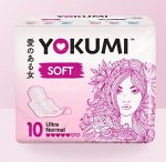 Прокладки гигиенические YOKUMI Soft Ultra Normal 10 шт