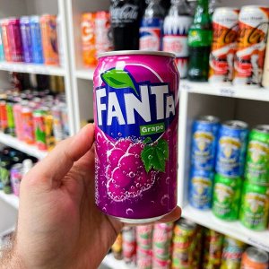 Fanta Grape 350ml - Японская Фанта виноград