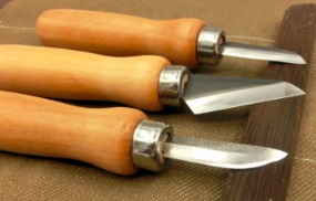 Набор из 3 садовых ножей