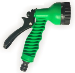 Водяной пистолет для садового шланга Давление воды: 3.0MPA Цвет: НА ВЫБОР