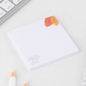 Бумажный блок для записи с отрывными листами «Учителю: Классный учитель», 50 листов, 7,5 см х 7,5 см.