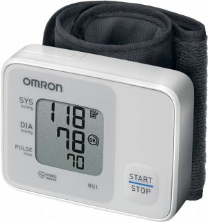Тонометр автоматический, RS-1 на запястье, Омрон / Omron