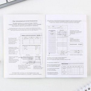 Art Fox Умный блокнот для планирования финансов «Кот», формат А6, 68 листов.