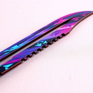 Модель из дерева «Нож», фиолетовый