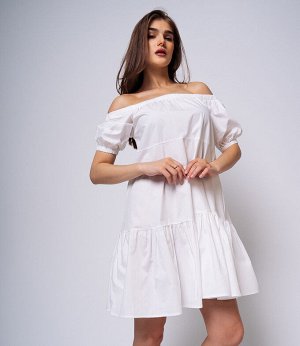 Платье #КТ68011, белый