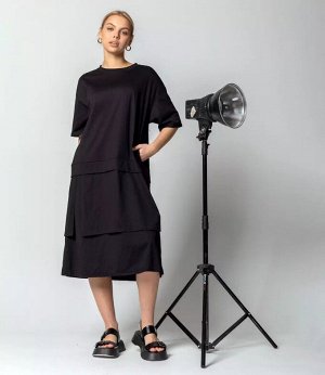 Платье #КТ8132, черный