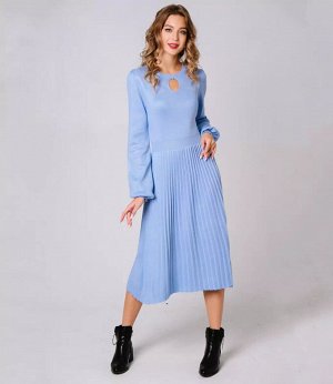 Платье #КТ7638, голубой
