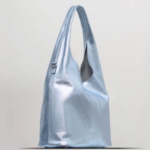 Женская кожаная сумка Richet 3150LNM 682 Голубой