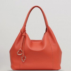 Женская кожаная сумка Richet 2920LG 348 Оранжевый