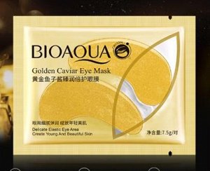 Bioaqua Маска-патчи для кожи вокруг глаз с экстрактом красной икры 7,5г /960шт/890072/ОВО