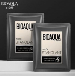 Bioaqua маска д/лица тканев. муж 25 гр. увлажн. д/в тип.кожи экстр.растен. саше 1шт / 720шт / BQY67116 / 367116 Код: УТ-00762515
