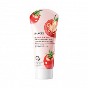 IMAGES HYALURONIC ACID TOMATO Пенка для лица с экстрактом томата и гиалуроновой кислотой, 100гр