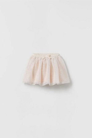 TULLE ЮБКА Beige-pink