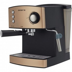 Кофеварка Polaris PCM 1527E, рожковая, 850 Вт, капучинатор, чёрная