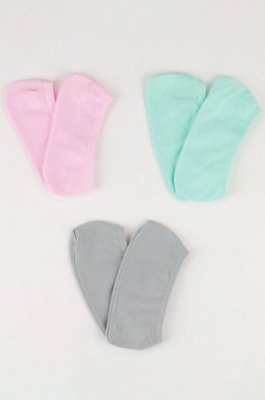 Набор женских носков-подследников 3 пары MINAKU