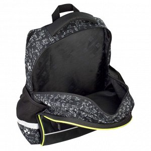 Рюкзак школьный, Феникс+, 31х42х15 см, полиэстер, резиновая нашивка, сублимация, 1 отделение (-я)