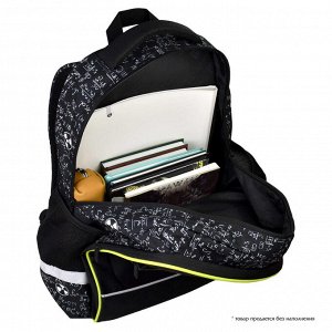 Рюкзак школьный, Феникс+, 31х42х15 см, полиэстер, резиновая нашивка, сублимация, 1 отделение (-я)