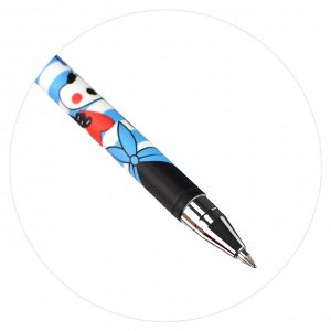 Ручка гелевая ПИШИ-СТИРАЙ, 0,5 мм, цвет чернил: синий, полноцветный дизайн