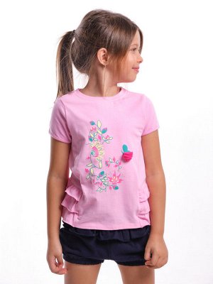Футболка для девочки (98-116см) UD 3975-2(2) розовый