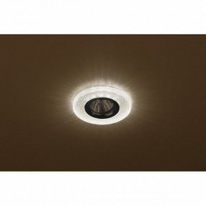 Светильник DK LD1 BR  ЭРА декор cо светодиодной подсветкой,  коричневый, шт
