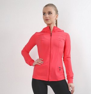 Куртка с капюшоном для занятий спортом известной фирмы " Арго" р.48-50, карманы на левой полочке и правой спинке, ткань	Revolution цвета т.изумруд