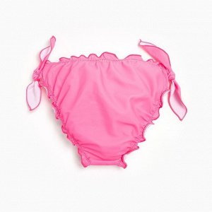 Плавки для девочек, цвет розовый, рост 98-104 см
