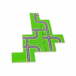 Танграм-лабиринт «Дорога», 39 элементов