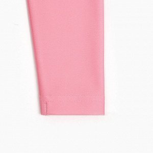 Купальник детский (лонгслив, шортики и панамка) Крошка Я "Лео", рост 92-98 см, цвет розовый