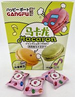 Печенье с взрывными камешками Macaron матча GANGFU 1 штука
