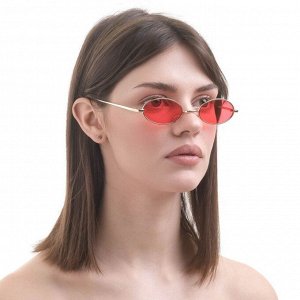 Очки солнцезащитные OneSun, uv 400, дужка 15.5 см, ширина 14 см, 3x5.5 см, красные