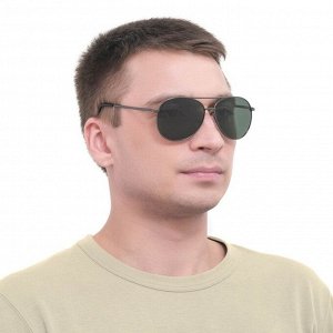 СИМА-ЛЕНД Очки солнцезащитные OneSun, поляризационные, дужка 14 см, ширина 14 см, 5x6 см, черные
