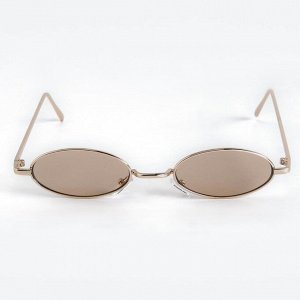 Очки солнцезащитные OneSun, uv 400, дужка 15.5 см, ширина 14.5 см, 3x5.5 см, коричневые