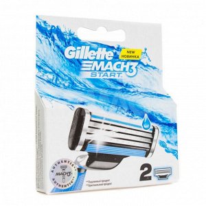 Gillette сменные кассеты Mach3 Start, 2шт