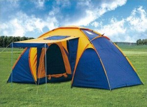 Палатка четырехместная / 450 х 220 х 200 см