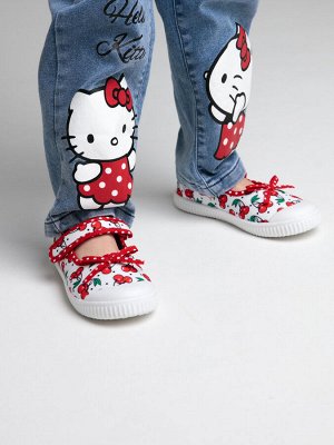 Туфли текстильные для девочек