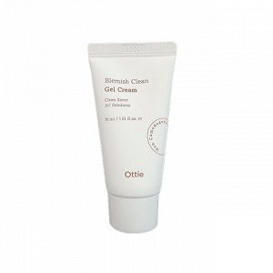 Крем-гель Ottie Blemish Clean Gel Cream для эффективной борьбы с акне и черными точками.
