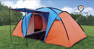 Палатка шестиместная / 460 х 220 х 200 см