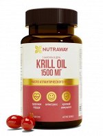 Nutraway Биологически активная добавка к пище «Krill Oil», 30 капсул