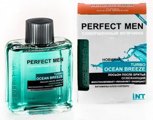 Лосьон после бритья Perfect Men Turbo Ocean Breeze освежающий, 100мл