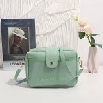 Женская сумка кросс-боди с принтом &quot;Fashion&quot;, цвет мятный