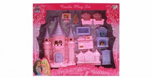 Рыжий Кот Замок для кукол Замок принцессы-2 арт.100 651 313 размер изделия: 37,5*32,5*6 см.