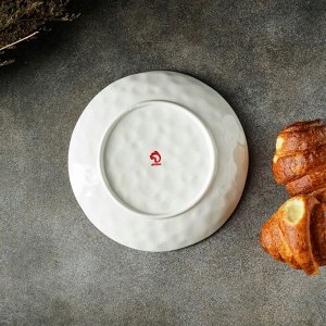 Тарелка фарфоровая Доляна «Космос», d=21,2 см, цвет синий