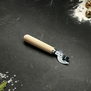 СИМА-ЛЕНД Нож консервный, с деревянной ручкой, 16 см