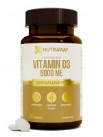 Nutraway Добавка к пище &quot;Vitamin D3&quot; (&quot;Витамин Д3&quot;) 5000 ME, 60 таблеток