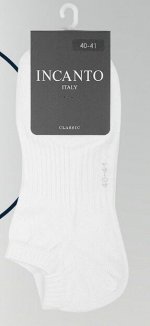 Мужские носки Incanto со специальной укороченной конструкции must-have для активных мужчин, увлеченных спортом, белые
