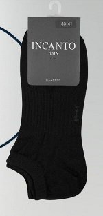 Мужские носки Incanto со специальной укороченной конструкции must-have для активных мужчин, увлеченных спортом, черные